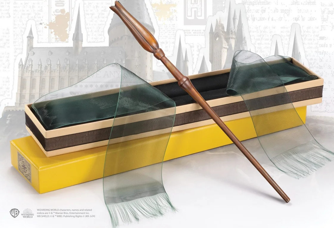 Baguette Luna Lovegood Noble Collection revivez la magie de Poudlard