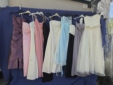 ABITI DA SPOSA JOBLOT X 10 DAMIGELLA D'ONORE FESTA SERA COCKTAIL ABITO FANTASIA #X10