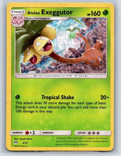Alolan Exeggutor 002/012 Holo McDonald's Promos 2019 HP
