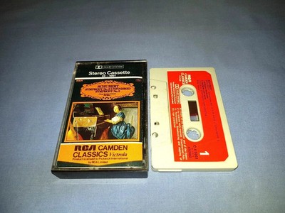 SCHUBERT SYMPHONY No.8 UNFINISHED & SYMPHONY No.5 CLASSICAL CASSETTE TAPE ALBUM