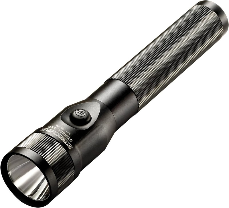 Streamlight Stinger LED, AC/DC Piggyback Steady Charge, 1 Holder w/ Spare