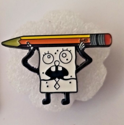 DOODLEBOB-PIN-2 OR MORE PINS $5.49 SHIPN-SPEND $20 OR MORE SHIPN IS FREE