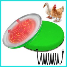 Heated Chicken Waterer Heater Base Poultry Water Heated Base for Plastic/Meta...