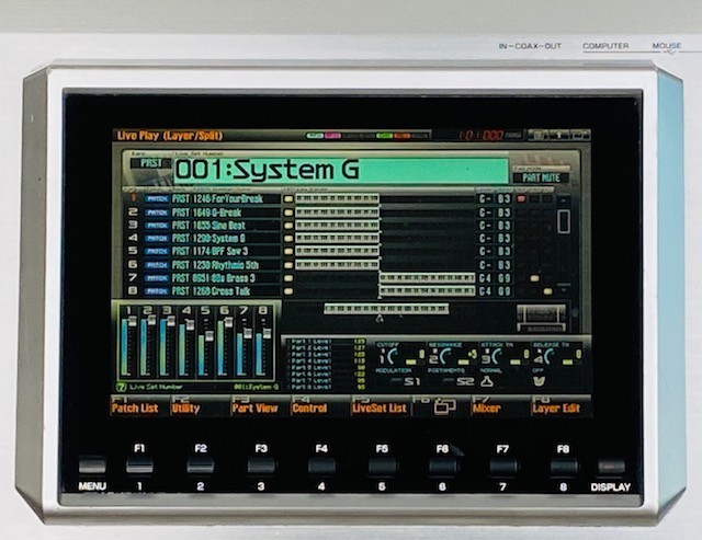 Roland Fantom-G8 Keyboard Synthesizer