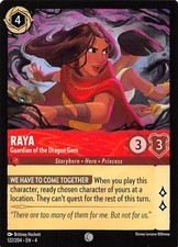 Raya Guardian of the Dragon Gem 122/204 Ursula's Return Disney Lorcana 017137