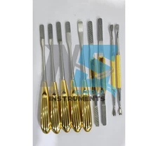 Nasal Rasp Rhinoplasty Nasal Nose Job Rasps Care Instruments Set Of 9 Pcs