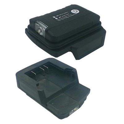 Akku Adapter für Dongcheng 18 Volt Akku mit USB Ausgang Konverter
