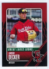 2025 Great Lakes Loons (Class A-Los Angeles Dodgers) Cameron Decker