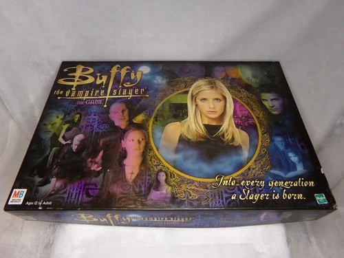 VTG Buffy the Vampire Slayer Board Game Milton Bradley Hasbro COMPLETE