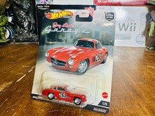 NEW 2021 Hot Wheels Car Culture Jay Leno's Garage Mercedes-Benz 300SL Gullwing