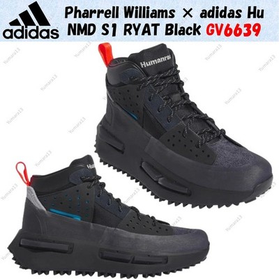 Pharrell Williams × Adidas Hu NMD S1 RYAT Schwarz GV6639 Herren Gr.