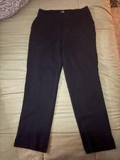 Adidas Women's Black Solid Pattern Regular Fit Pants Stylish Comfortable Casual