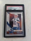 2019 Panini Rookies & Stars Precision Passers Tom Brady #PP-TB Orange /99 PSA 8