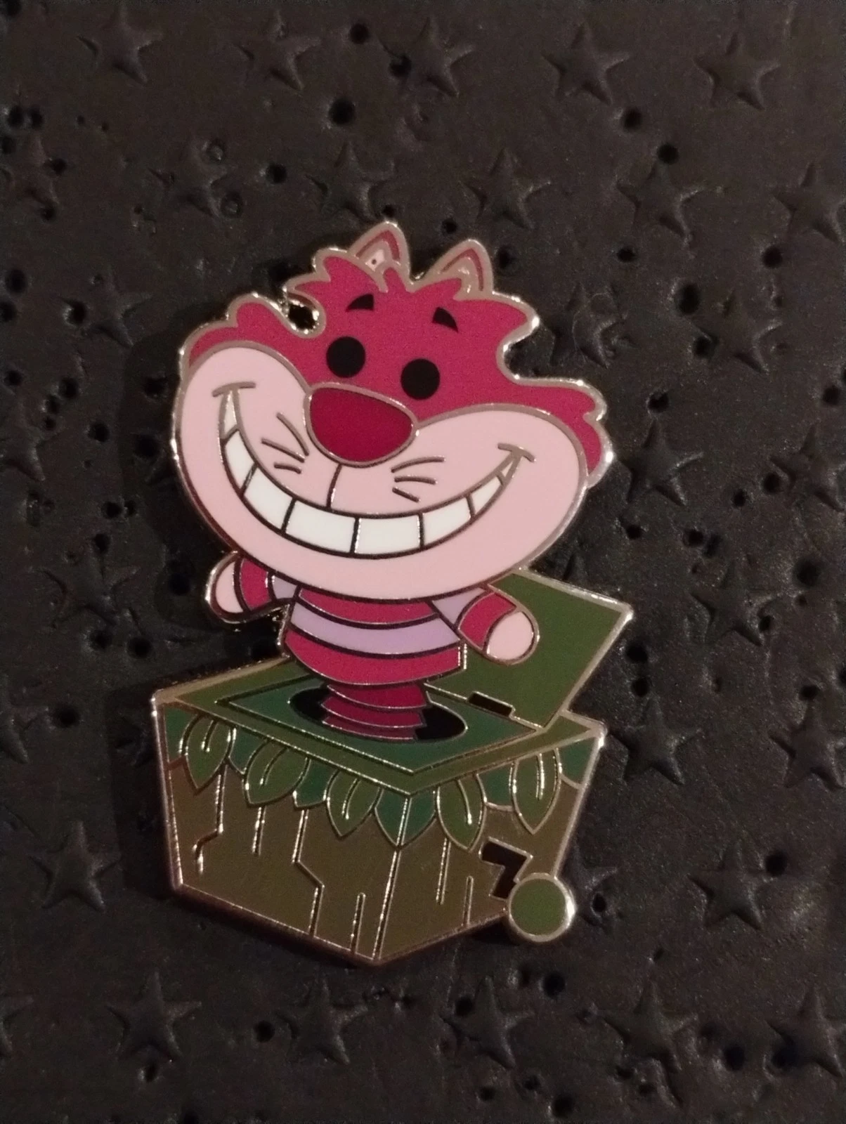 2025 Toys in a Box Mystery Collection Cheshire Cat in a box Trading Pin