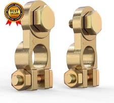 Battery Terminal Connectors Brass Copper Car Battery Terminal Ends Top Post
