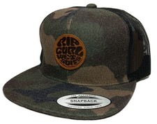 Rip Curl Premium Wetty Trucker Hat Cap Black On Black