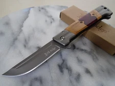 Elk Ridge Fusion Wood Assisted Open Pocket Knife Linerlock Folder ER-A2019RD New