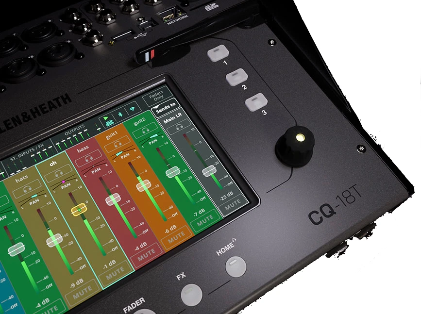 Allen & Heath CQ-18T 16-Channels Compact Digital Mixer - Image 3 of 4
