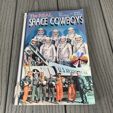 The Real Space Cowboys, (No DVD) . Wally Schirra. SIGNED by Ed Buckbee