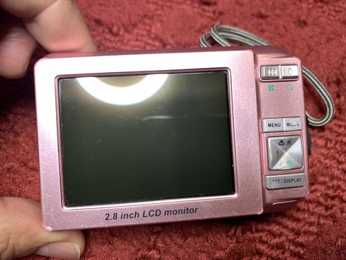 Sanyo Pink VPC-S880 8.1 Megapixel Digital Camera CCD Tested Working - Picture 14 of 20