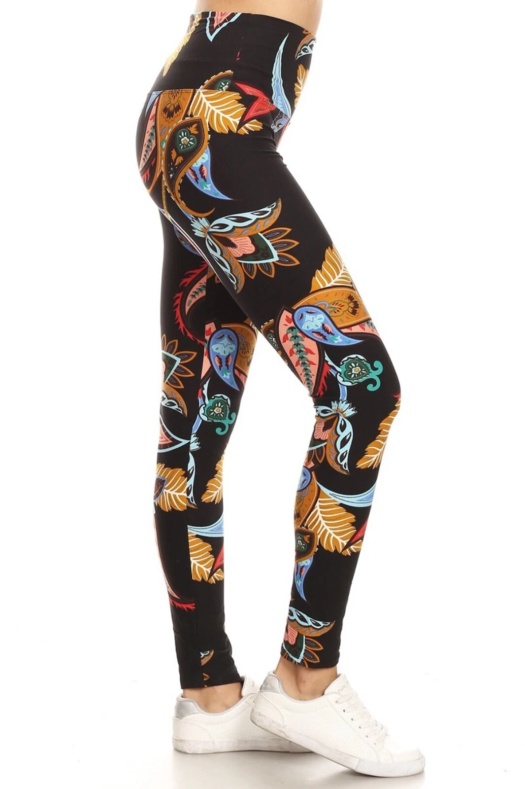 Buttery Soft High Waist Patterned Leggings Sizes Available
