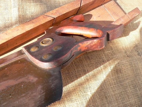 Vintage Disston & Sons Philada Mitre Saw - 26'', 1896 -1917 - Picture 21 of 24