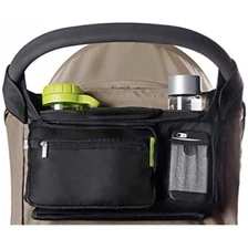 Ethan & Emma Baby Stroller Organizer with Cup Holders – Baby Shower Gift – Sec..