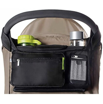 Ethan & Emma Baby Stroller Organizer with Cup Holders   Baby Shower Gift   Sec..