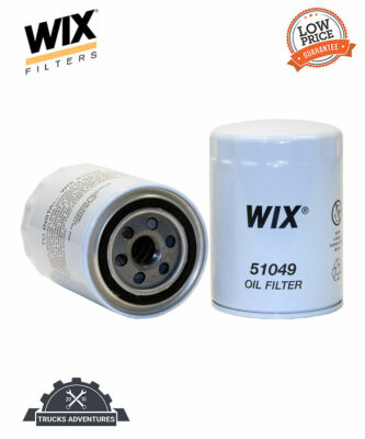 Wix Engine Oil Filter  51049 | High-Quality Auto Part, Universal Fit for Multipl