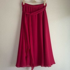 Timeless Vintage 80s / 90s Sheer Flowy Midi Skirt