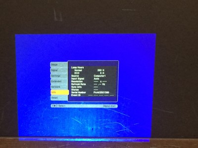 Epson PowerLite 905 H387A LCD Projector 