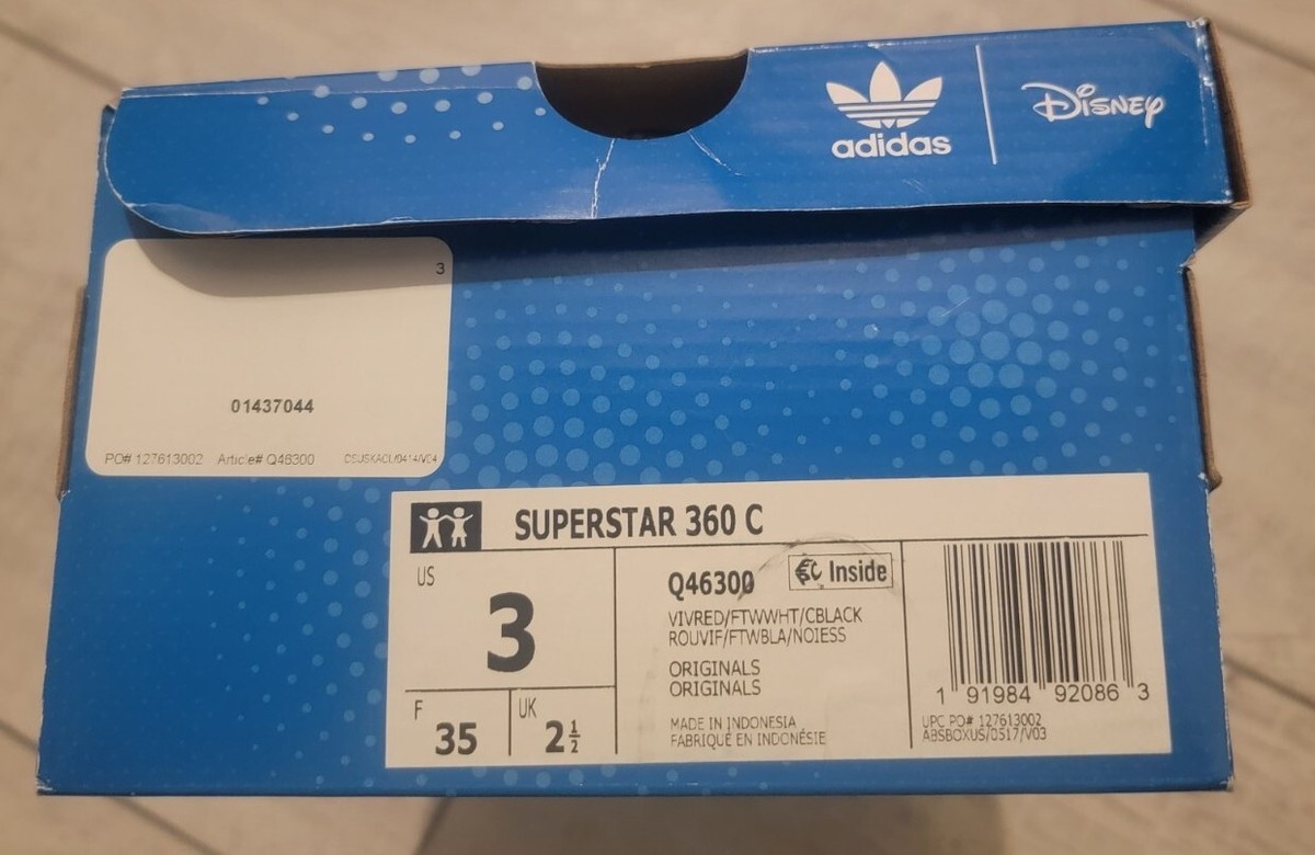 Adidas Originals Superstar 360 C Disney Minnie Little Kids