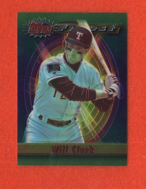 1994 Topps Finest Will Clark Card #238   FREE SHIPPING