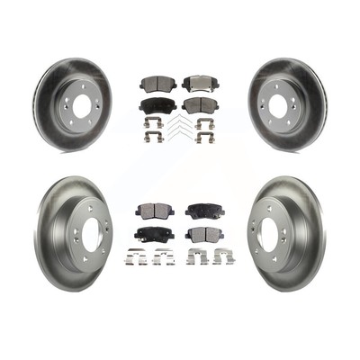 for 2017-2018 Kia Forte5 Front & Rear Ceramic Brake Pad & Rotor Kit