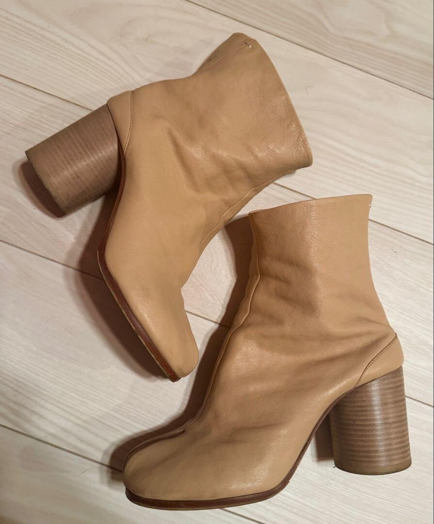 Maison Margiela Women's Tabi Boots Beige Size 39 Very Good | eBay
