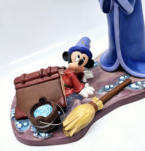 WDCC Disney Sorcerer Mickey and Yen Figurine Oops Fantasia 2000 Lmt Edt Box COA - Picture 3 of 16