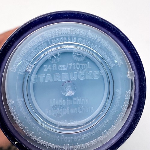 Starbucks California The Golden State Venti 24 OZ Cold Cup Tumbler Plastic CA - Picture 9 of 12