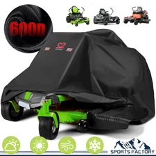 Heavy Duty Zero Turn Lawn Mower Cover Waterproof Sun Protector Garden Yard Tarp