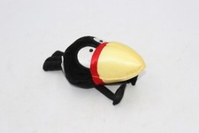 Vintage Heartline 1988 Graphics Plush Toucan Black Cute Small 7" Big Beak Funny
