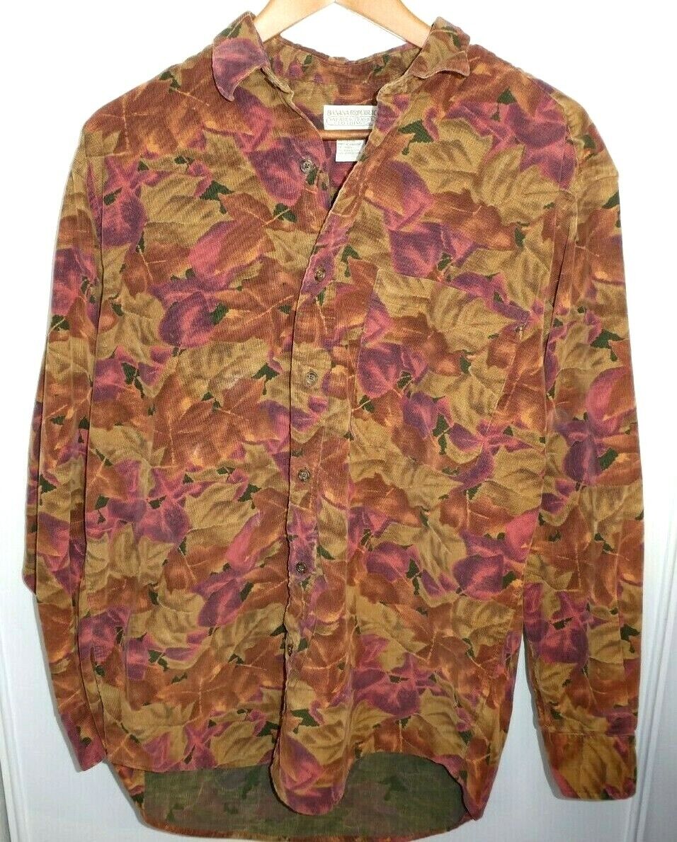 BANANA REPUBLIC Safari & Travel Clothing Co. Medium Long Sleeve Button Down