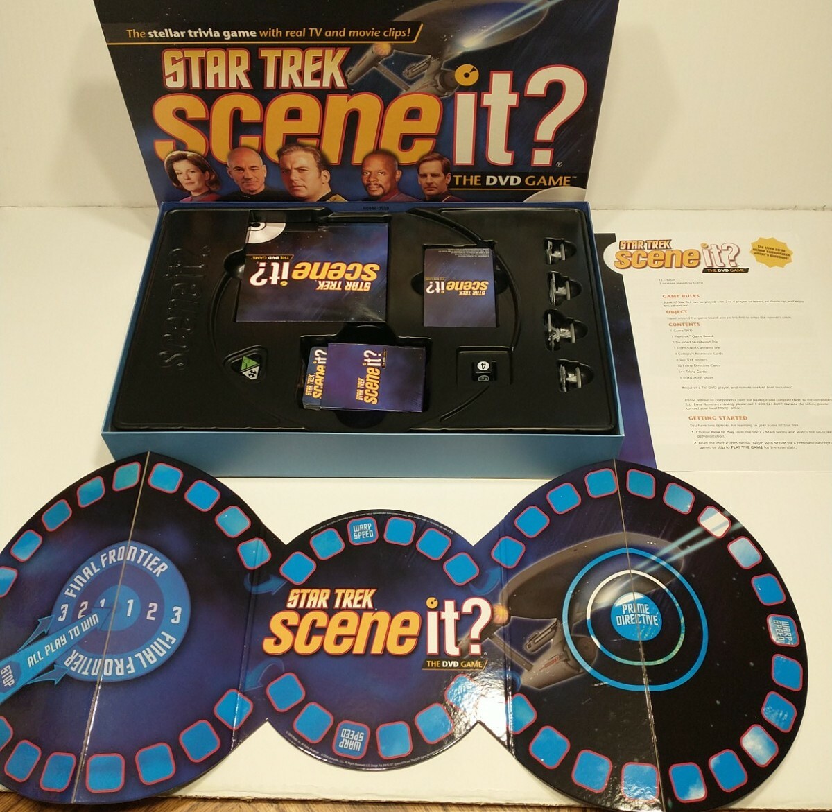 Star Trek Scene It? Trivia DVD Game 2009 Brand New Open Box Fun TV ...