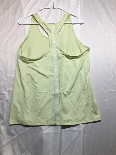 NEU Reebok sportliches Damen-Tanktop lime creme meliert Größe M - Bild 11 von 15