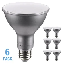 Pack S11585 Spot 25° LED 11W 75W PAR30LN Long Neck CCT Selectable Medium E26