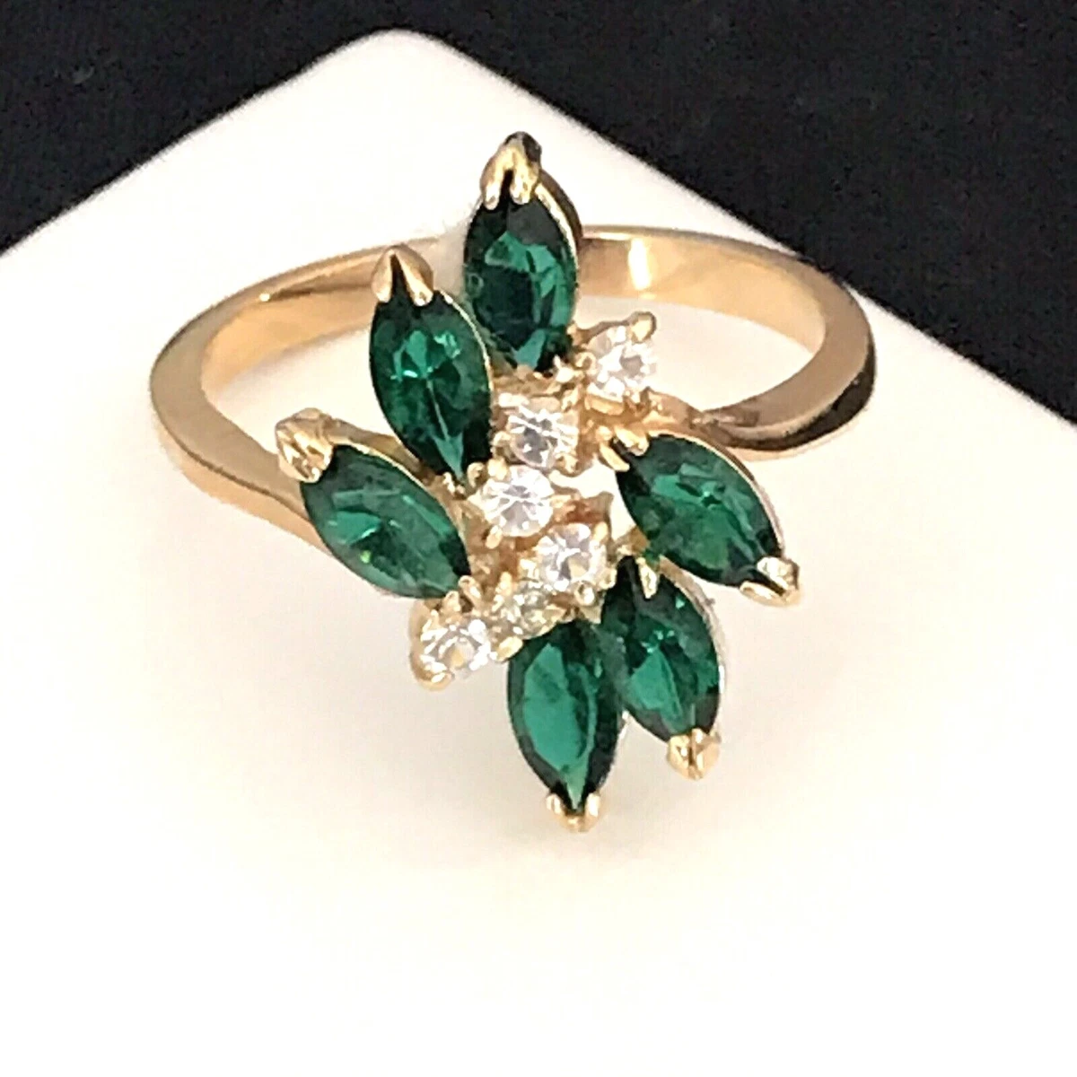 Hsn shop emerald rings