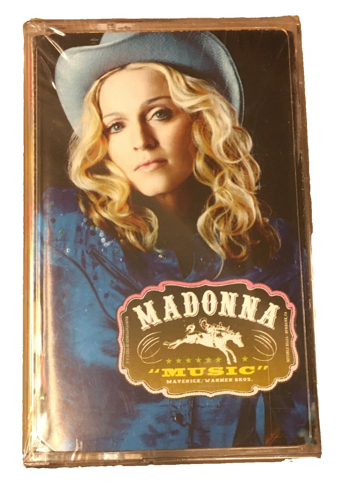 Casetes de rock pop pop Madonna