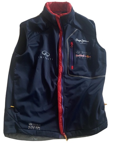 GILET BODYWARMER VEST XL INFINITI RED BULL RACING FORMULA ONE 1 PEPE JEANS  | eBay