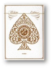 Artisan White Edition Playing Cards By theory11 Poker Card Game