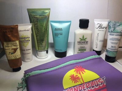 7 Piece Body Lotion Set - Hempz, Ahava, Vitabath, Crabtree & Evelyn and More...