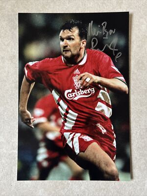 Liverpool FC Neil ''Razor'' Ruddock handsigniertes 12x8 Foto, Autogramm,