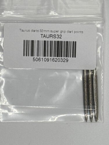 Taurus darts 32mm super grip dart points - Picture 2 of 2